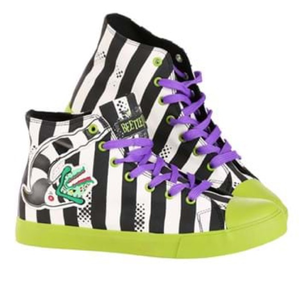 Women's Beetleejuice High-Top Sneakers